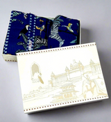 Rakhi Gift Box – Stylish Tote Bag with 3 Coordinated Utility Pouches