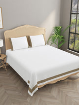 Double King 300 TC Bedsheet with 2 Pillow Covers