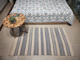 Self Pattern Cotton Rug - 5X3 ft
