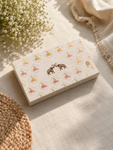 Gift Box with Handblock Printed Gifting Hamper – Photo Frame, Keychain, Sunglasses Pouch & Diary Set