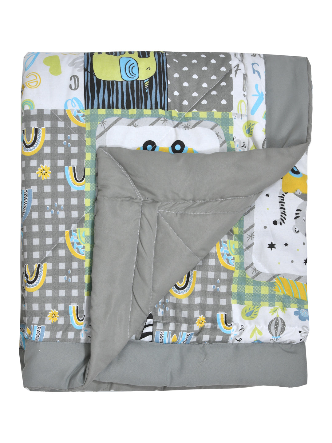 Kids Print Reversible Comforter - 60X90 Inches
