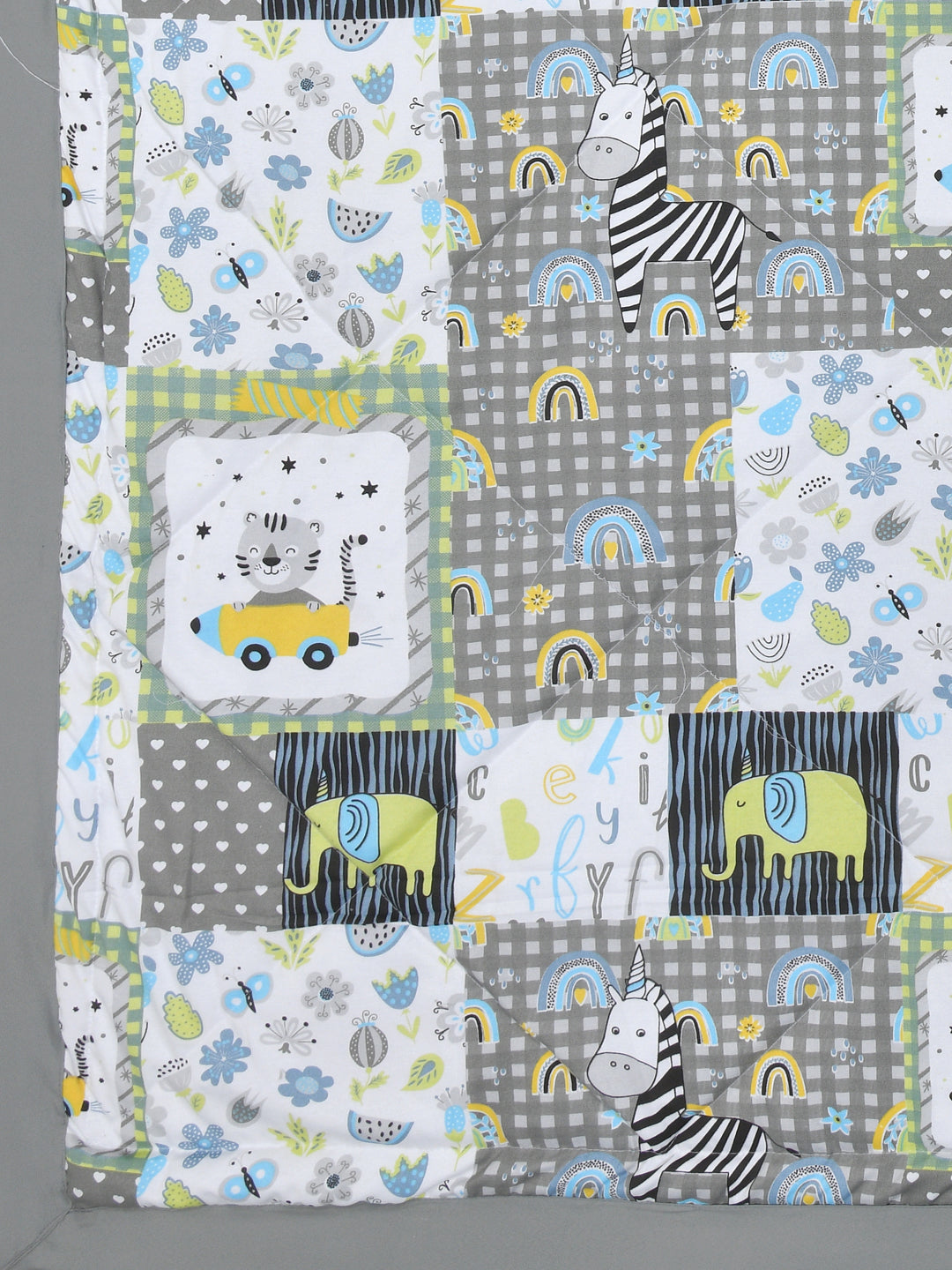 Kids Print Reversible Comforter - 60X90 Inches