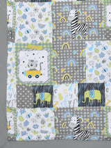 Kids Print Reversible Comforter - 60X90 Inches
