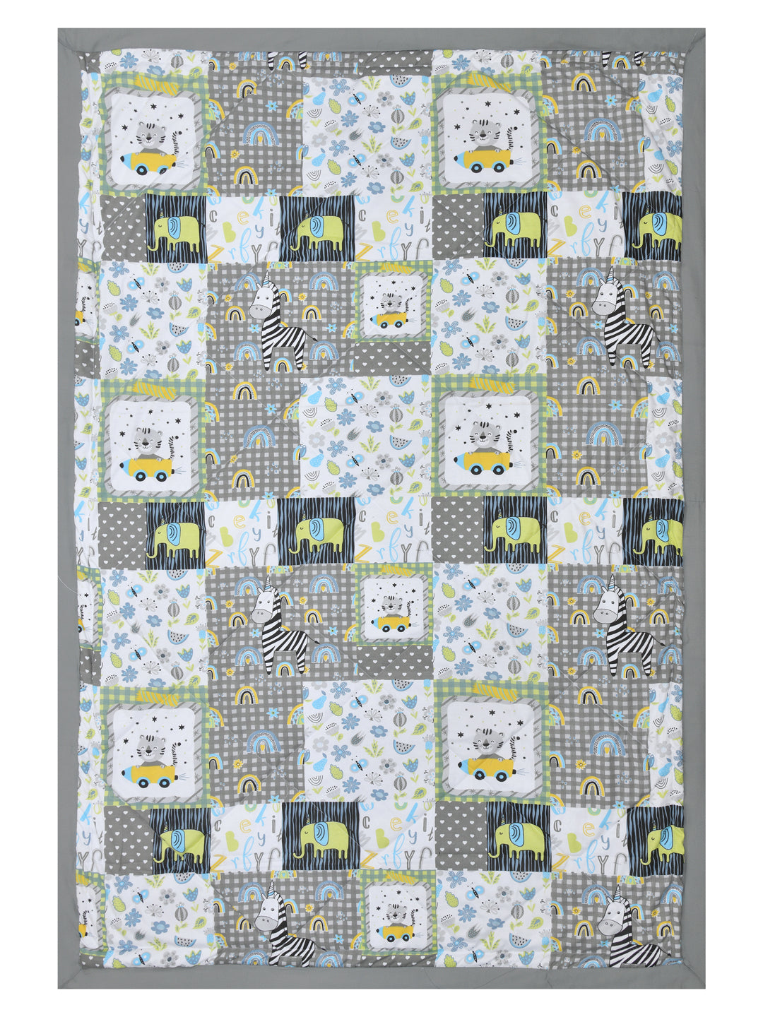 Kids Print Reversible Comforter - 60X90 Inches