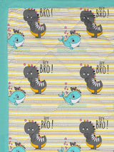 Kids Print Reversible Comforter - 60X90 Inches