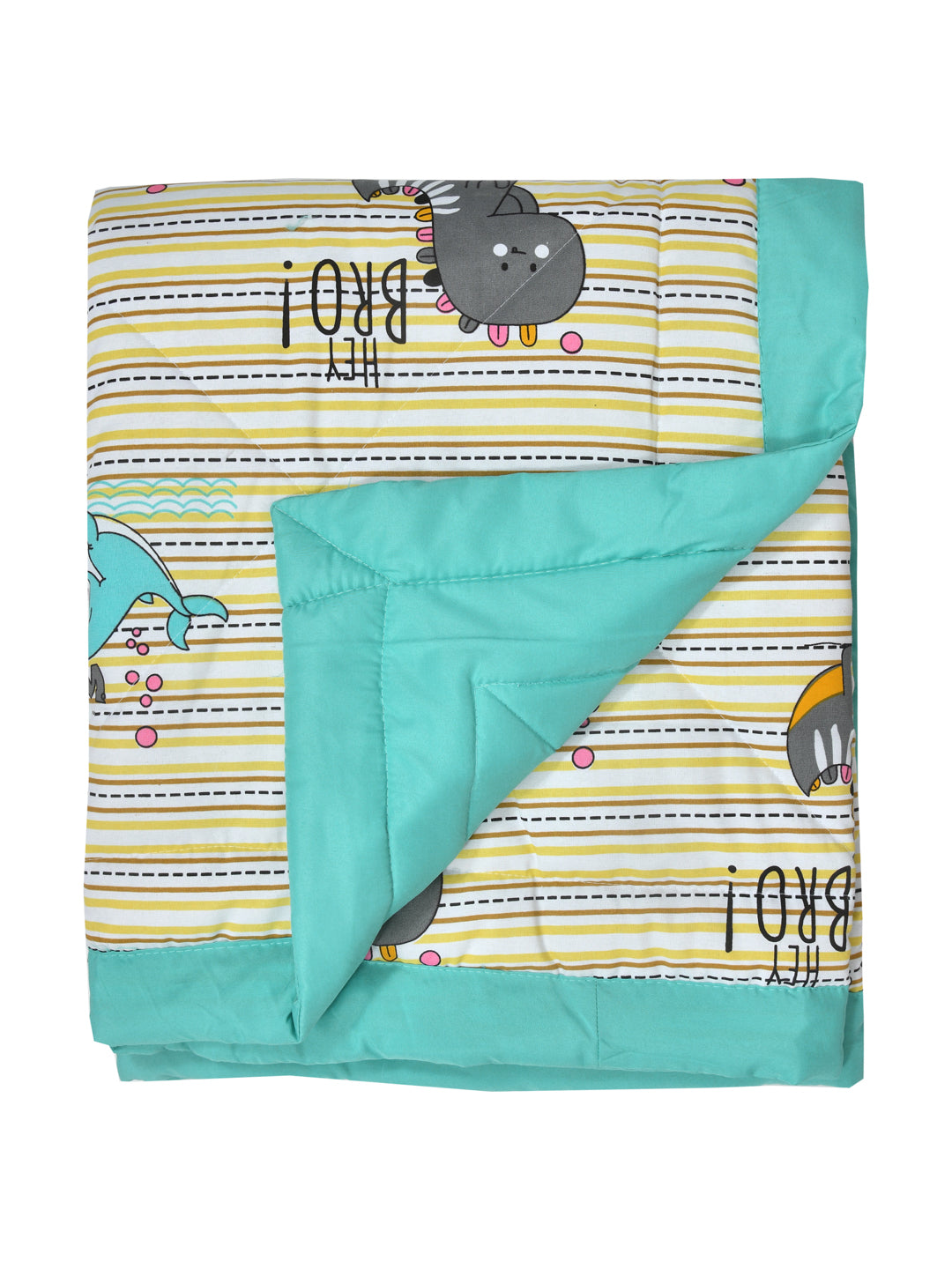 Kids Print Reversible Comforter - 60X90 Inches