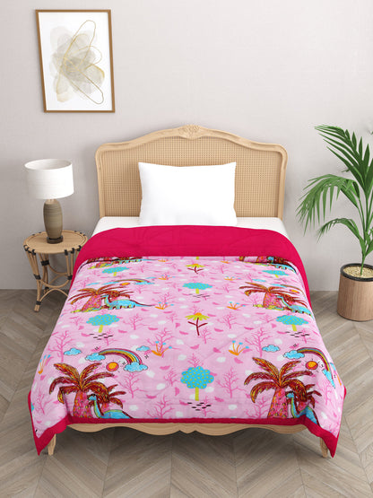 Kids Print Reversible Comforter - 60X90 Inches