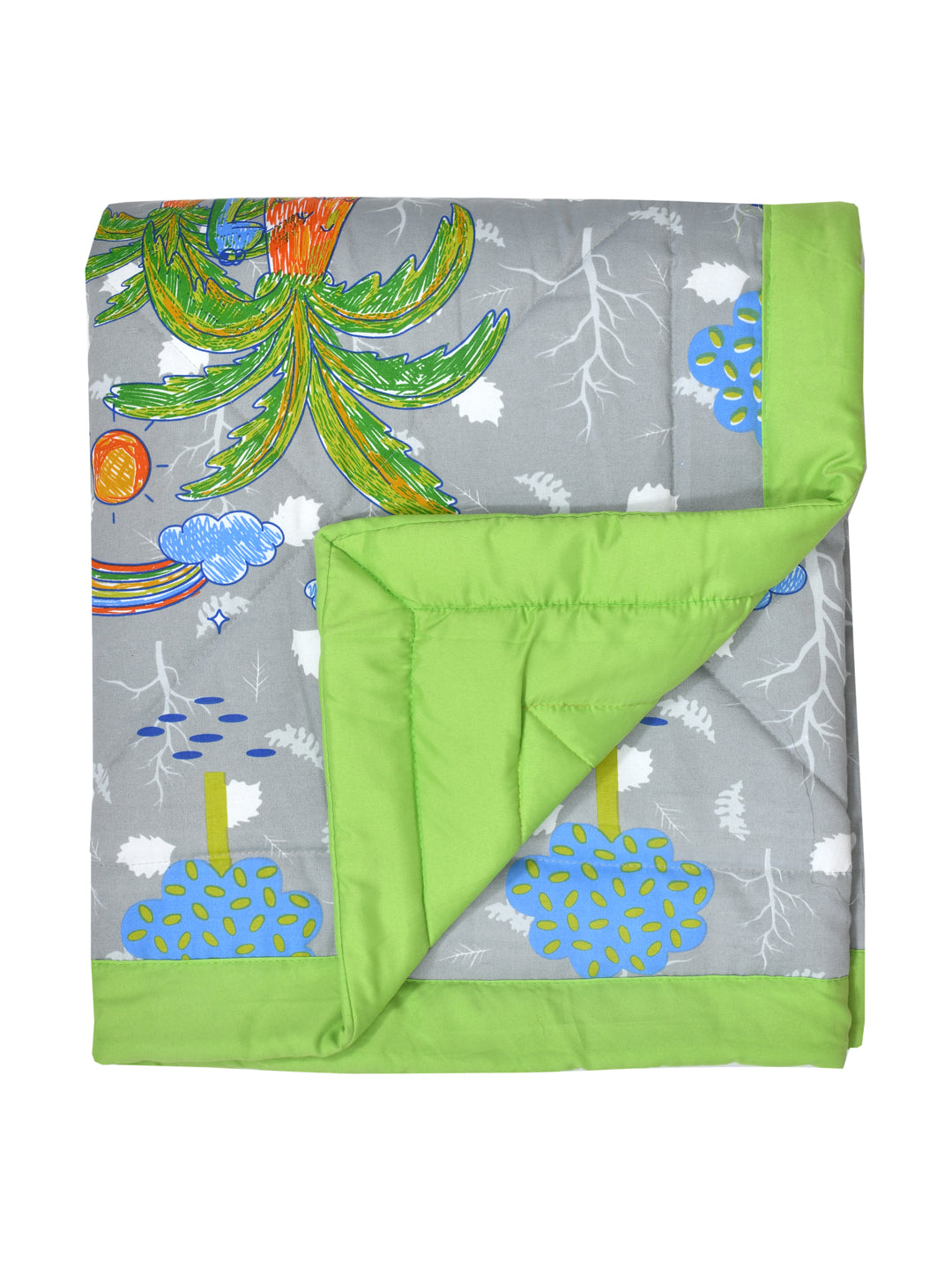 Kids Print Reversible Comforter - 60X90 Inches