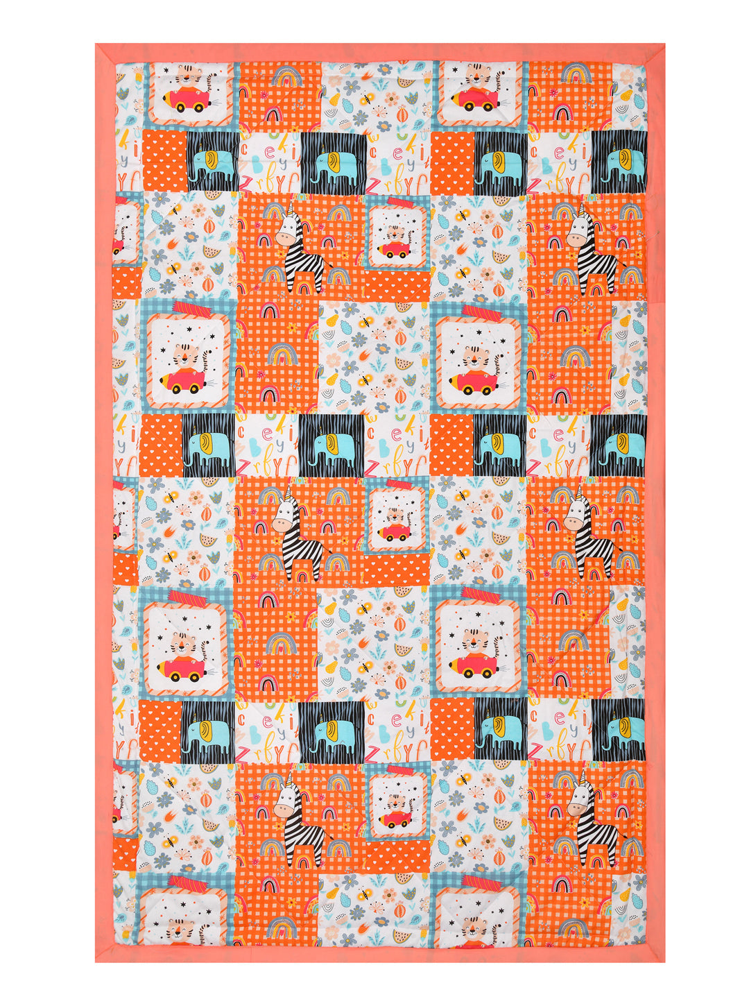 Kids Print Reversible Comforter - 60X90 Inches