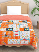 Kids Print Reversible Comforter - 60X90 Inches