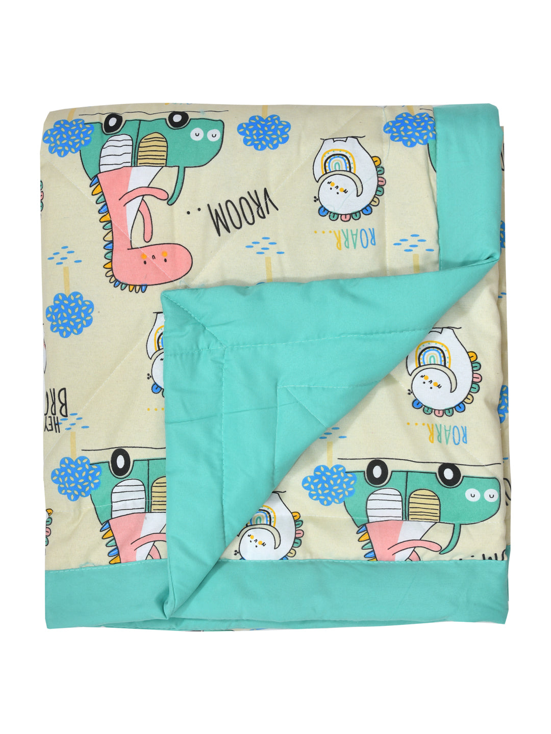 Kids Print Reversible Comforter - 60X90 Inches