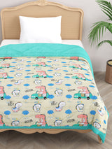 Kids Print Reversible Comforter - 60X90 Inches