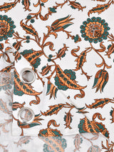 Cotton Ethnic motifs Printed Curtains - Set of 2 - 7X4 feet