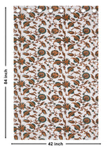 Cotton Ethnic motifs Printed Curtains - Set of 2 - 7X4 feet