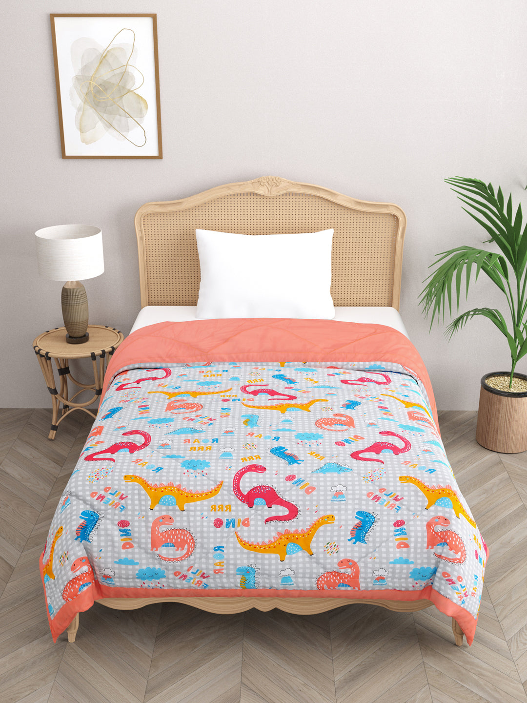 Kids Print Reversible Comforter - 60X90 Inches