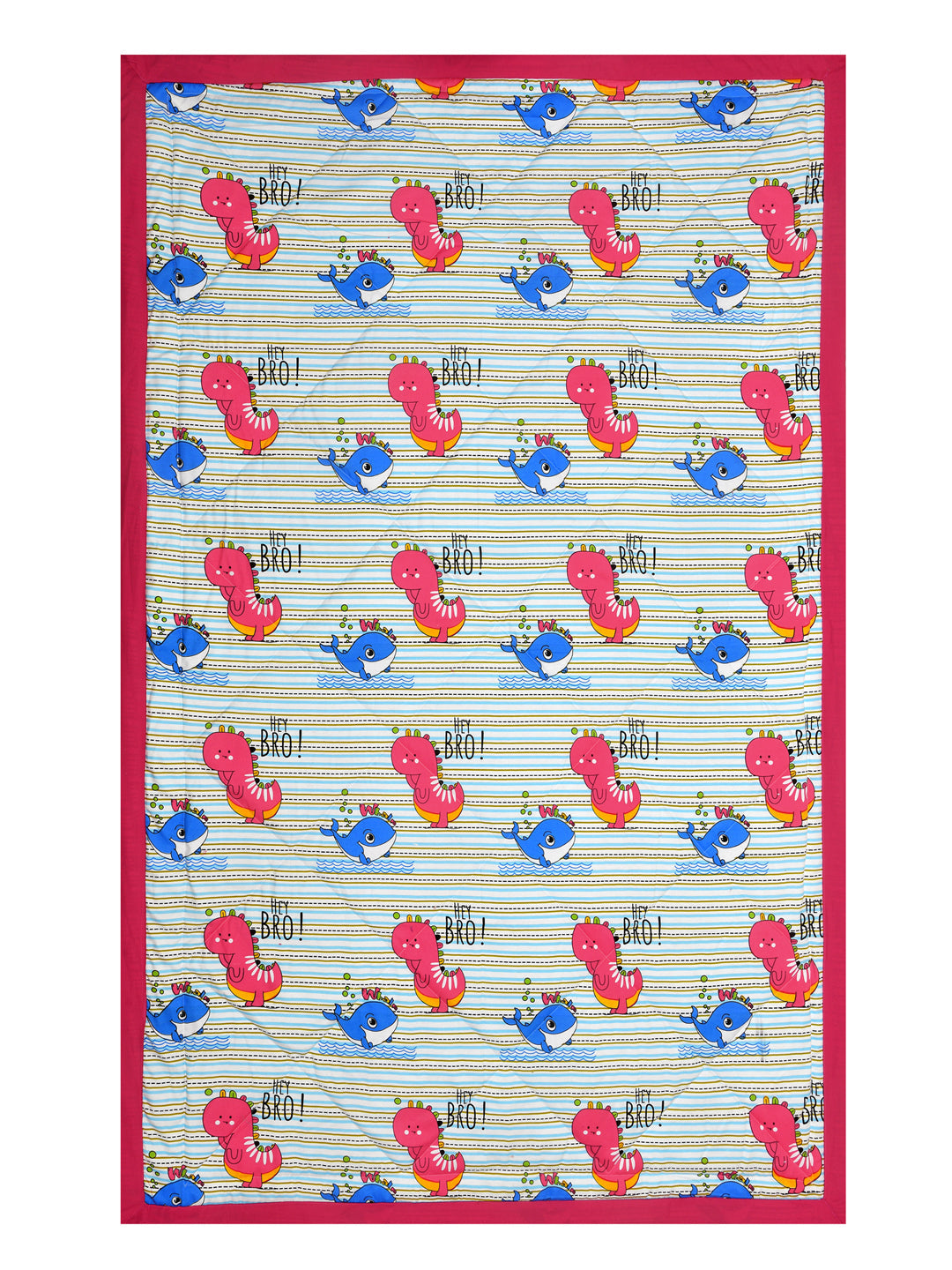 Kids Print Reversible Comforter - 60X90 Inches