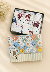 Kids Bathrobe and Bath-towel Gift Set with Box | 4-13 years