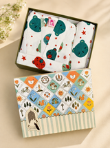 Kids Bathrobe and Bath-towel Gift Set with Box | 4-13 years