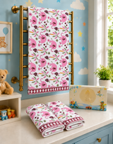 Diwali Kids Gift Box - Handblock Printed Towels - 1 Bath + 2 Hand Towels