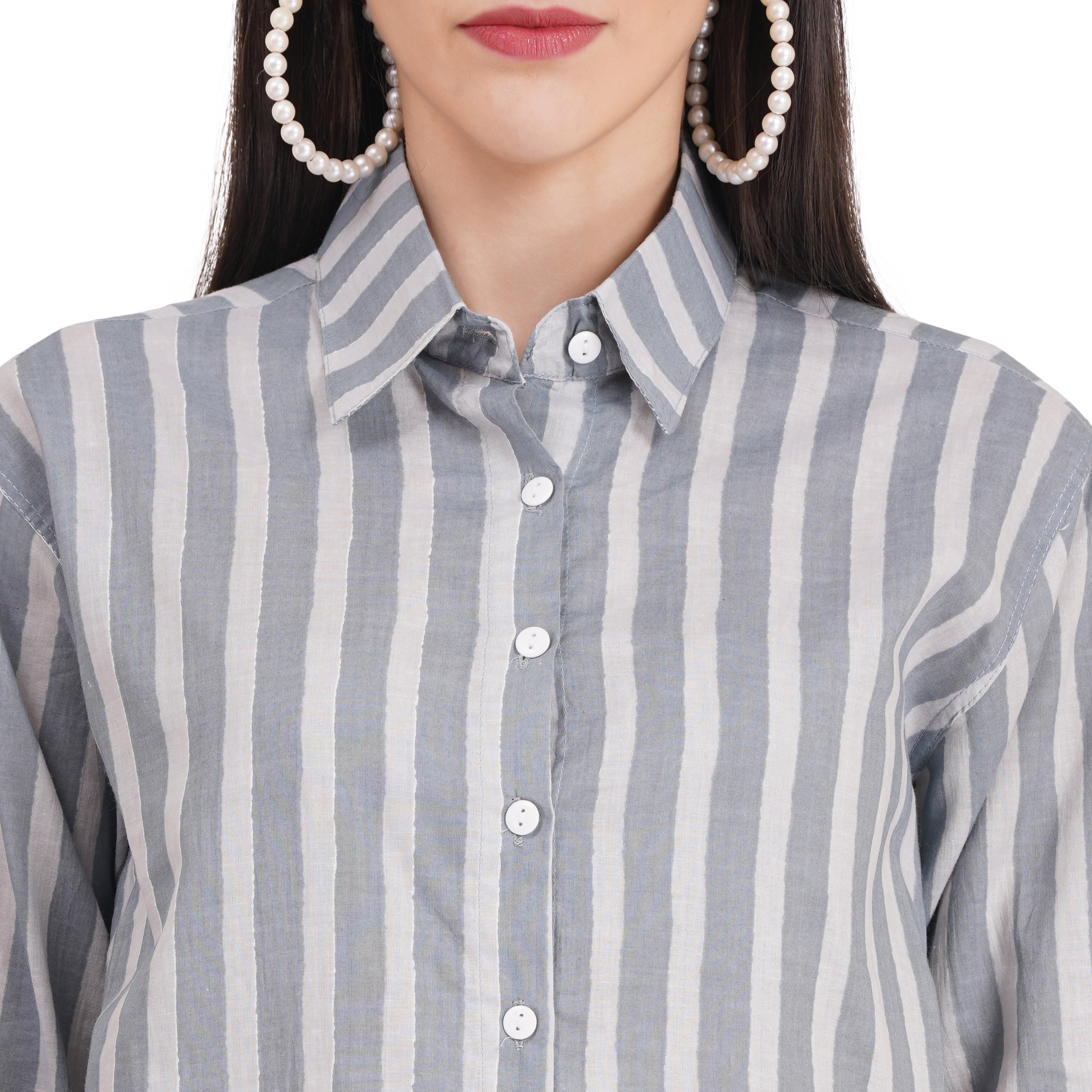 Women's Shirts Full Sleeves 100% Cotton