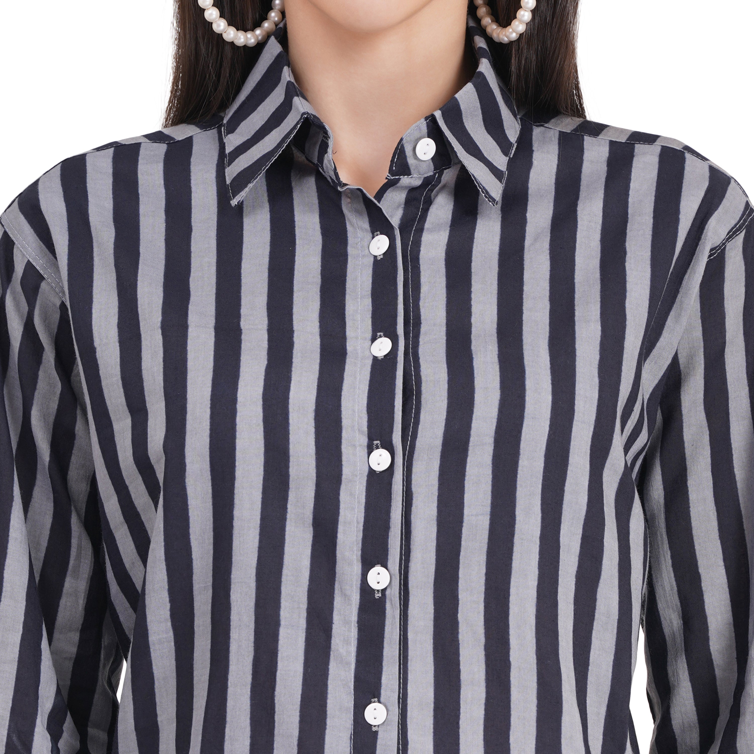 Women's Shirts Full Sleeves 100% Cotton