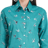 Women's Shirts Full Sleeves 100% Cotton