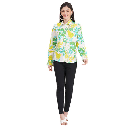 Women's Shirts Full Sleeves 100% Cotton