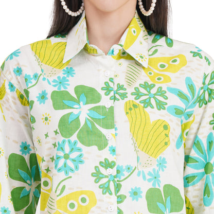 Women's Shirts Full Sleeves 100% Cotton