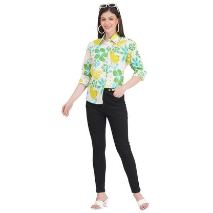 Women's Shirts Full Sleeves 100% Cotton