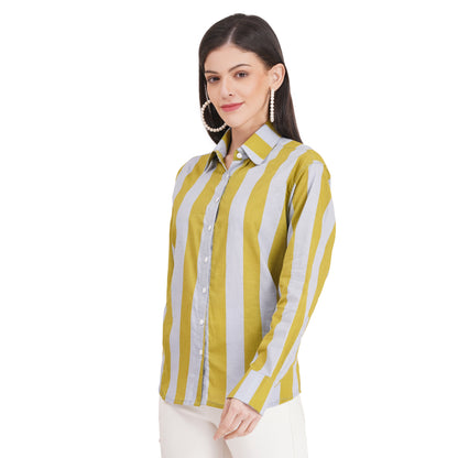 Women's Shirts Full Sleeves 100% Cotton