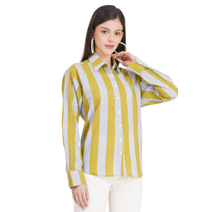 Women's Shirts Full Sleeves 100% Cotton