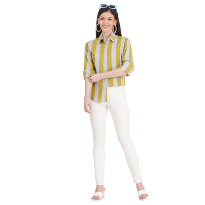 Women's Shirts Full Sleeves 100% Cotton