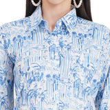 Women's Shirts Full Sleeves 100% Cotton