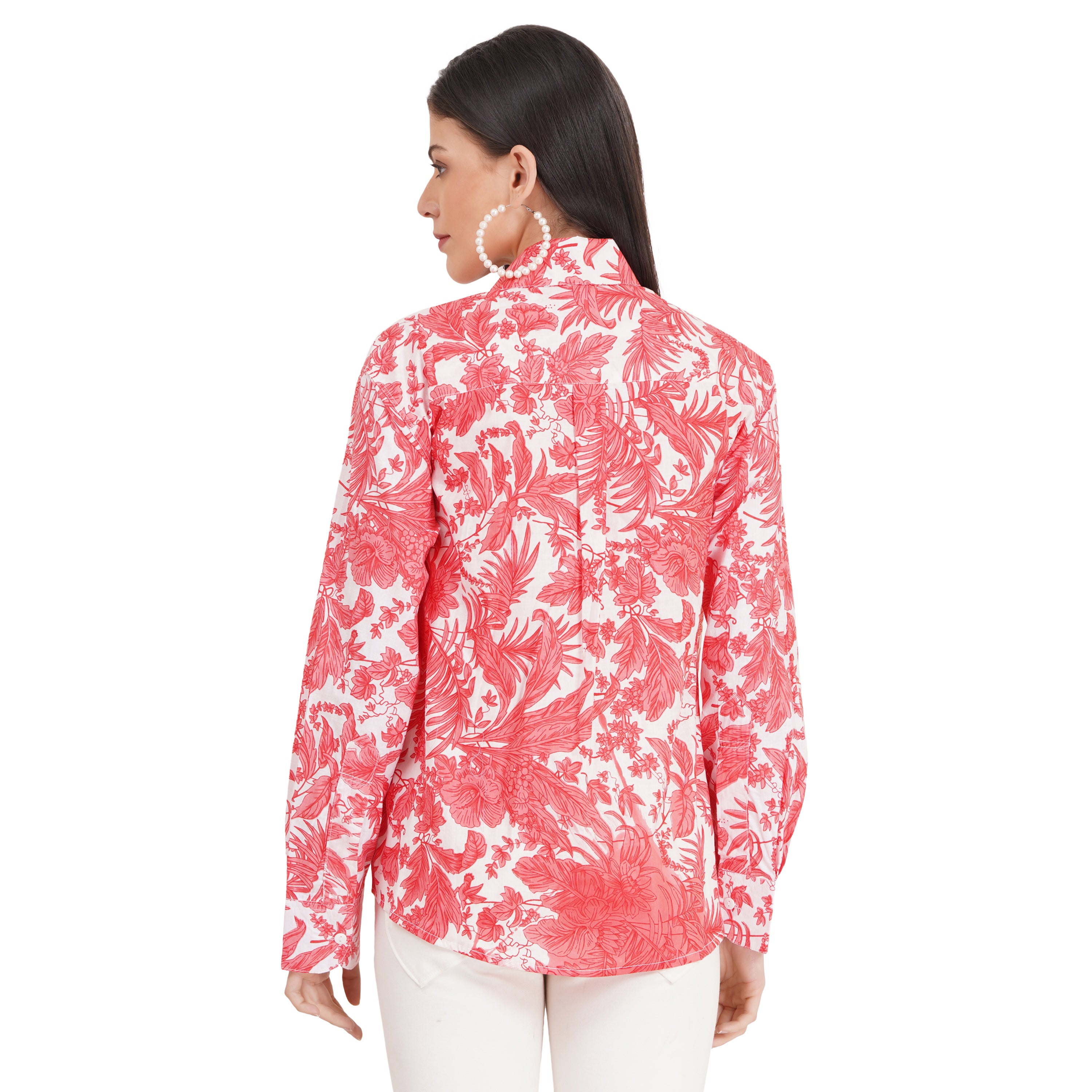 Women's Shirts Full Sleeves 100% Cotton