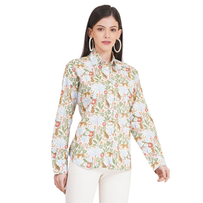 Women's Shirts Full Sleeves 100% Cotton