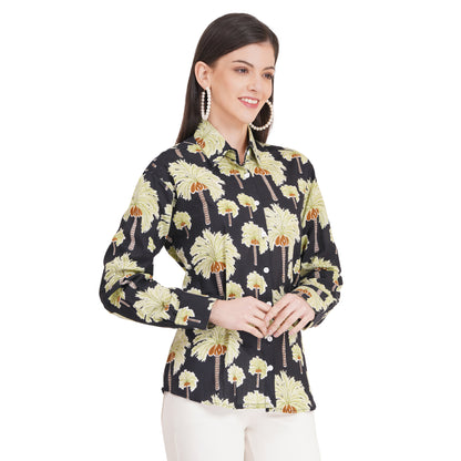 Women's Shirts Full Sleeves 100% Cotton