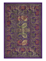 Banarasi Zari Set of 6 Placemats with 6 Coasters