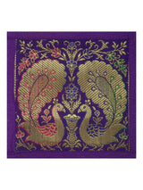 Banarasi Zari Set of 6 Placemats with 6 Coasters