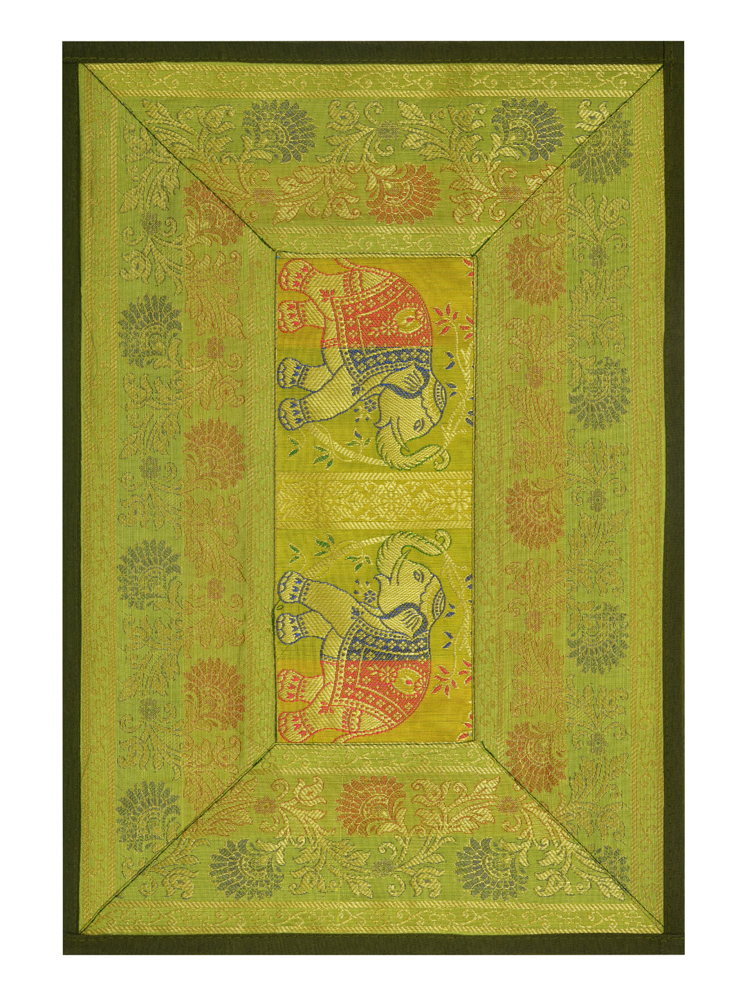 Banarasi Zari Set of 6 Placemats with 6 Coasters