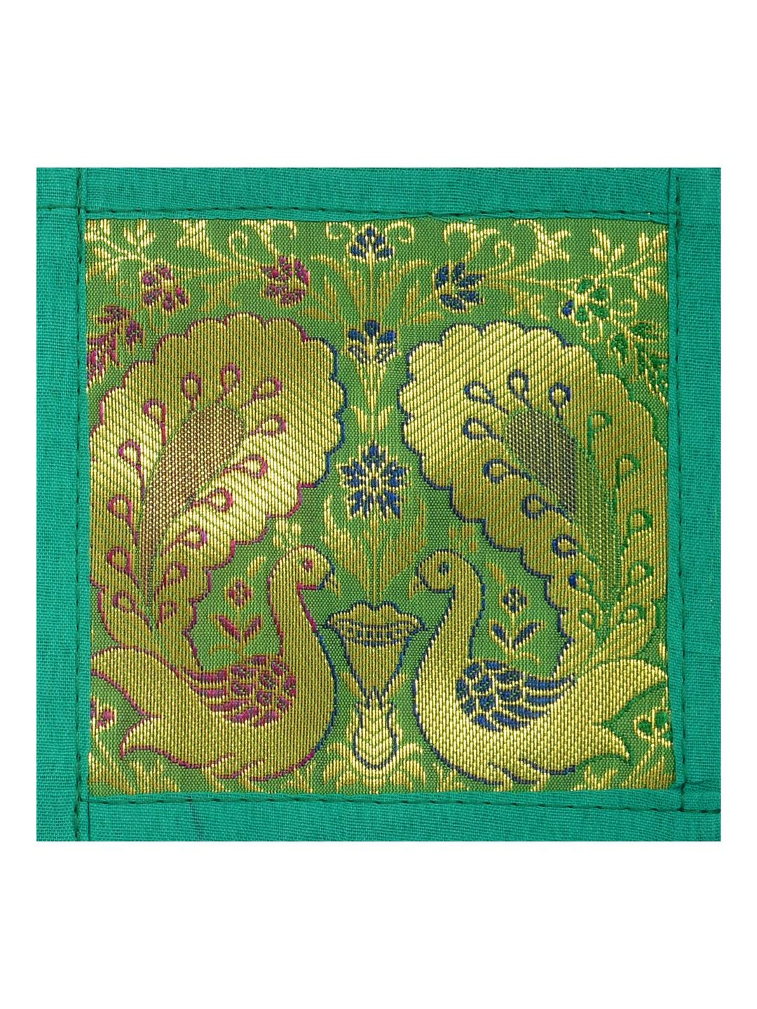 Banarasi Zari Set of 6 Placemats with 6 Coasters