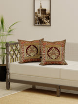 Set of 2 Banarasi Cushion Cover - 16 Inches
