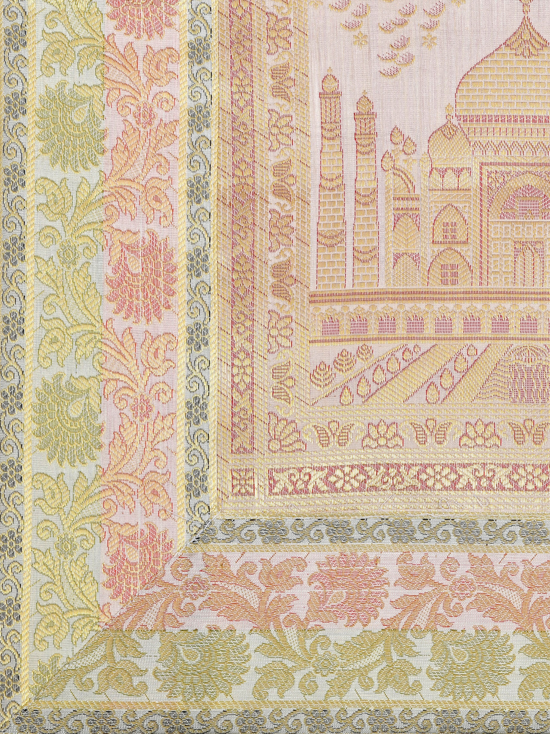 Set of 2 Banarasi Cushion Cover - 16 Inches-10