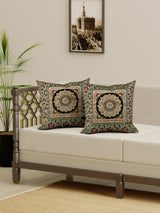 Set of 2 Banarasi Cushion Cover - 16 Inches