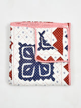 Ethnic Printed Reversible Single Bed Cotton AC Blanket | Lightweight Summer Dohar 60x90 inches