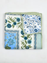 Ethnic Printed Reversible Single Bed Cotton AC Blanket | Lightweight Summer Dohar 60x90 inches