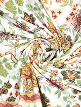 Ethnic Printed Reversible Single Bed Cotton AC Blanket | Lightweight Summer Dohar 60x90 inches