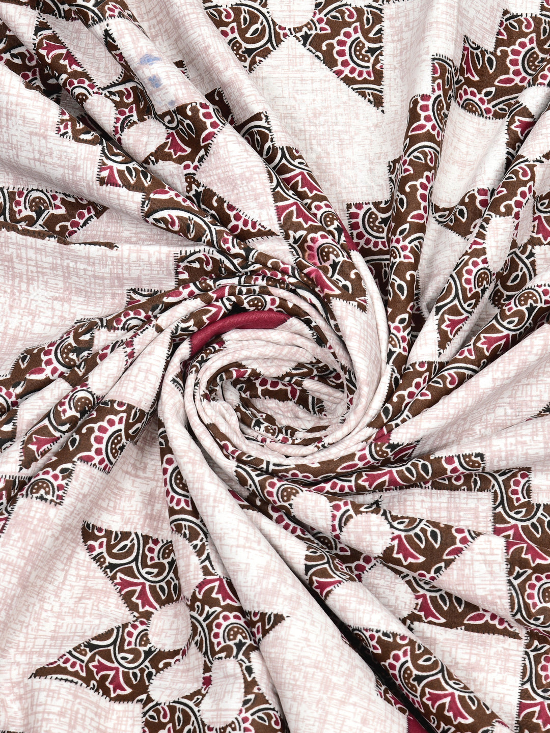 Ethnic Printed Reversible Single Bed Cotton AC Blanket | Lightweight Summer Dohar 60x90 inches