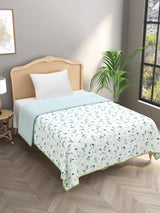 Ethnic Printed Reversible Single Bed Cotton AC Blanket | Lightweight Summer Dohar 60x90 inches
