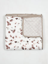 Ethnic Printed Reversible Single Bed Cotton AC Blanket | Lightweight Summer Dohar 60x90 inches