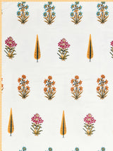 Ethnic Printed Reversible Single Bed Cotton AC Blanket | Lightweight Summer Dohar 60x90 inches